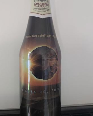 Bottiglia birra Menabrea Fiera del tartufo Alba