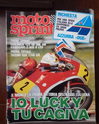 Rivista MOTOSPRINT numero 18 del 1984