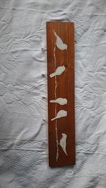 portachiavi/porta asciugamani artigianale 