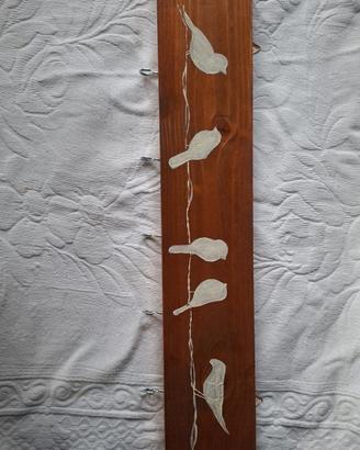 portachiavi/porta asciugamani artigianale 