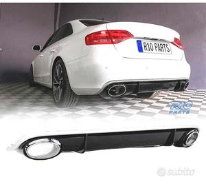 DIFFUSORE AUDI A4 B8 07-11 LOOK RS4