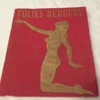 BROCHURE "FOLIES BERGERE" PARIS  1959