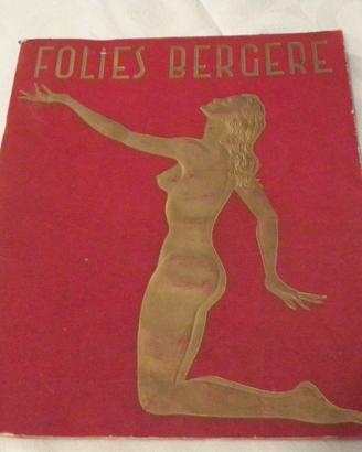 BROCHURE "FOLIES BERGERE" PARIS  1959