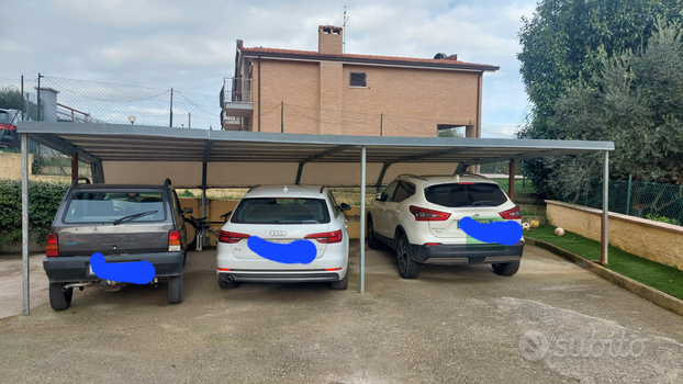 Tettoia 4 posti auto