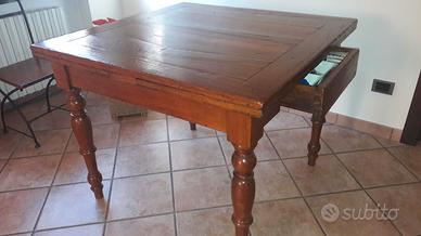 Tavolo 100x100 piu allunghe