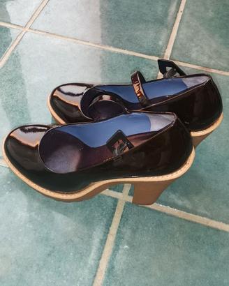 Decolleté nero vernice Marc By Marc Jacobs