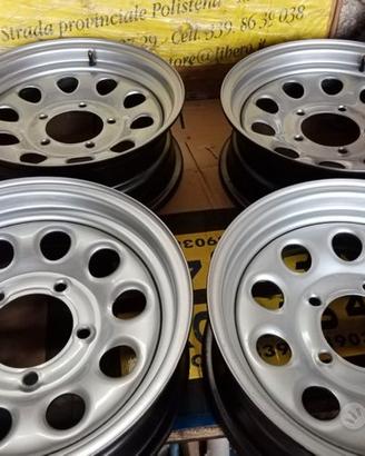 N4 cerchi in ferro suzuki jimny