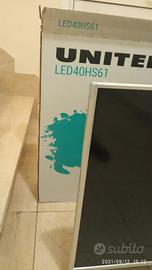 TV united led 40hs61 come ricambi
