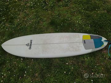 Tavola da surf 6'8 in fiber glass