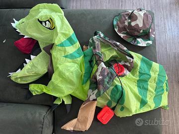 Costume gonfiabile dinosauro