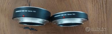 Fujifilm XF tubi estensione macro