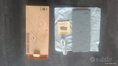 Tappetino Mouse con Caricatore Wireless Kimy