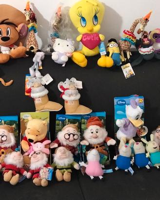 Stock peluche di vario genere, Disney, hello spank