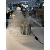 LAMPADA FIBRA OTTICA ANNI 70 GIREVOLE FUNZIONANTE