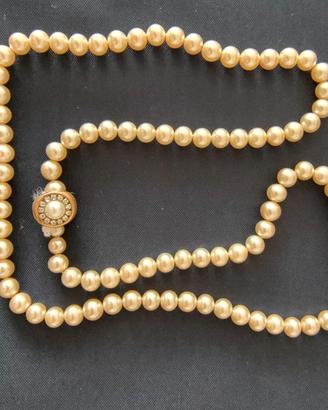 Collana finte perle 