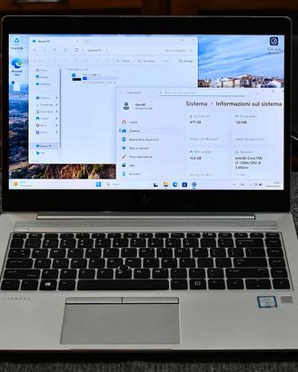 notebook pc portatile HP Elitebook 840 G5 14 touch