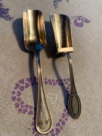 Cucchiaini da zucchero in argento 800