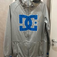 Giacca snowboard DC grigia e pantalone Burton