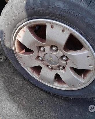 Cerchi In Lega Da 16" Per Mitsubishi Pajero