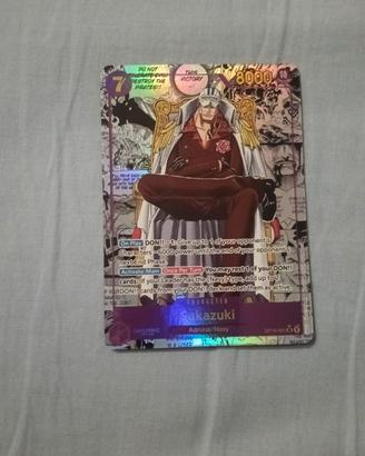 carta manga One piece  Sakazuki