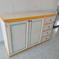 mobile guardaroba con cassetti 