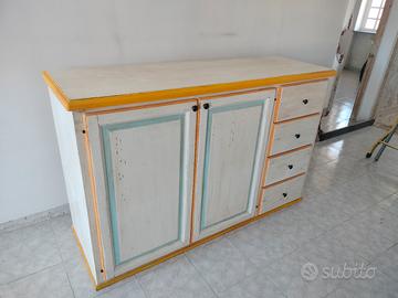 mobile guardaroba con cassetti 