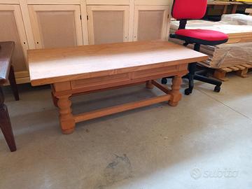 Tavolino con Cassetti Grezzo