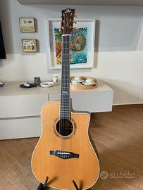 Chitarra acustica Eco MIA IV D CW EQ NATURAL