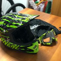 Splendido Casco  Enduro O’Neal tg.M+ Maschera