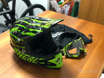 Splendido Casco  Enduro O’Neal tg.M+ Maschera