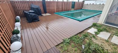 Doghe WPC per pavimentazione esterna