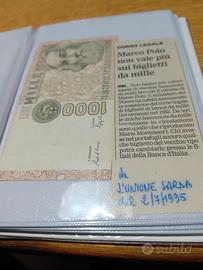 lire 1000 cartaceo