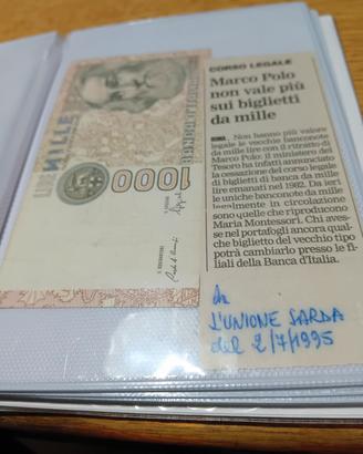 lire 1000 cartaceo