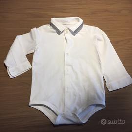 Camicia body neonato il gufo taglia 12 mesi