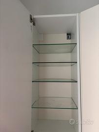 Pensile da cucina bianco IKEA con 3 ante