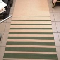 TENDA DA SOLE A CADUTA VERDE SCURO/BEIGE