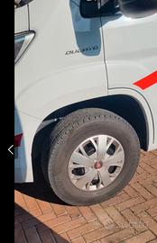 cerchi in ferro Ducato 16 pollici e 4 copricerchi
