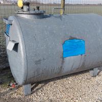 Cisterna per gasolio zincata 1500 lt