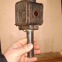 Faro a candela italiano primi '900