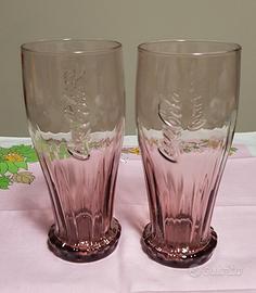 Due bicchieri Coca-Cola 