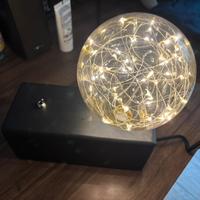 Lampada vintage nera
