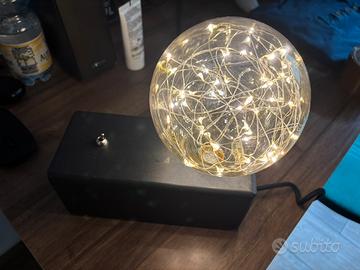 Lampada vintage nera