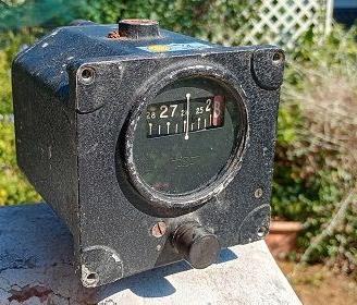 Strumento aereo giroscopio direzionale vintage