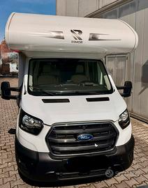 Camper mansardato Rimor