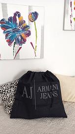 Sacca Armani Jeans in tela nera 