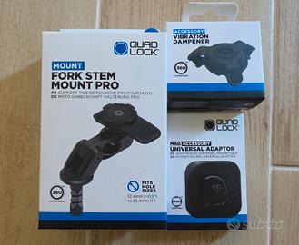 kit quad lock fork stem mount pro