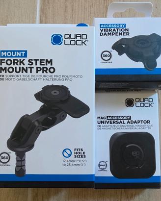 kit quad lock fork stem mount pro