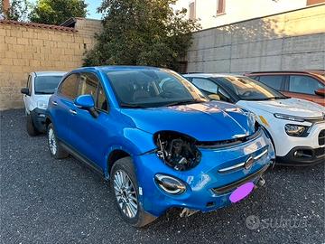 Fiat 500X 1.0 T3 120 CV 2022 incidentata sinistrat