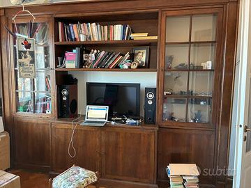 Mobile libreria, lavorazione artiganale