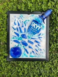 quadro bottiglia SKYY Vodka